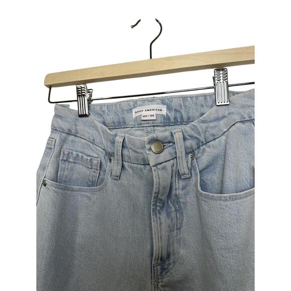 Good American Blue Denim Jeans - New with Tags - 33" Inseam - Designer Denim - Picture 5 of 6